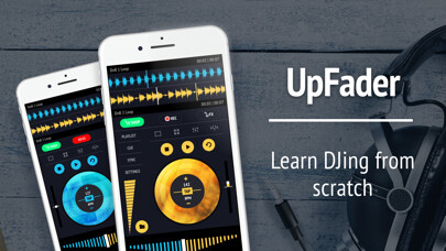 Emulate iPhone app UPfader-Virtual DJ Turntables using MyAndroid