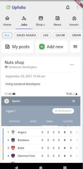 Run android online APK UpFolio from MyAndroid or emulate UpFolio using MyAndroid