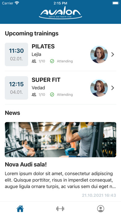 Emulate iPhone app UpGym using MyAndroid