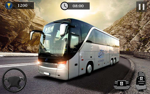 Emulate Android APK Uphill Off Road Bus Driving Simulator - Bus Games