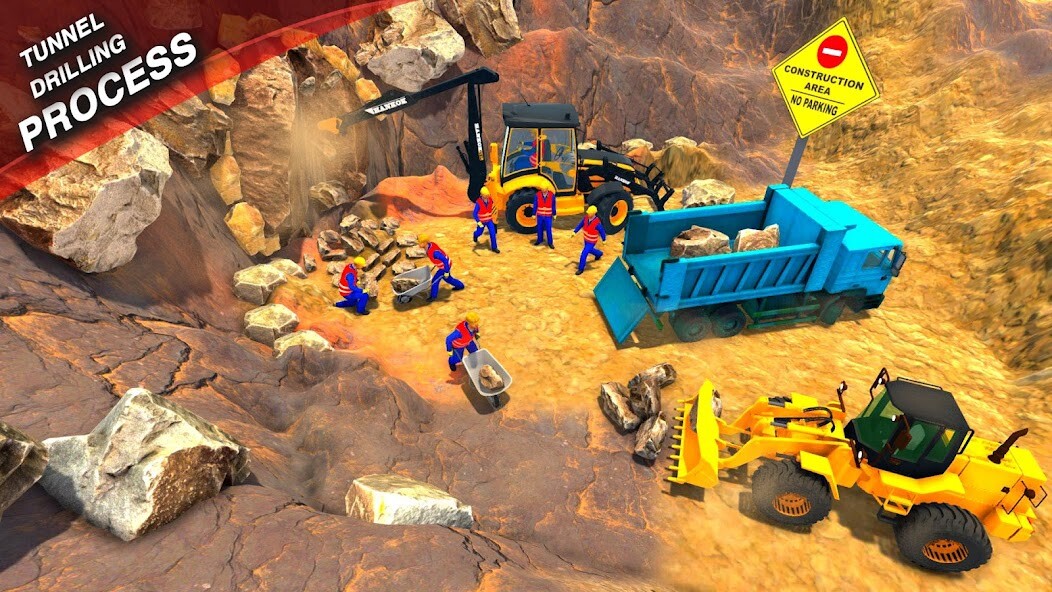 Run android online APK Uphill Tunnel JCB Construction from MyAndroid or emulate Uphill Tunnel JCB Construction using MyAndroid