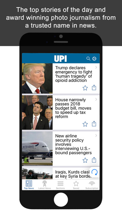 Emulate iPhone app UPI News using MyAndroid