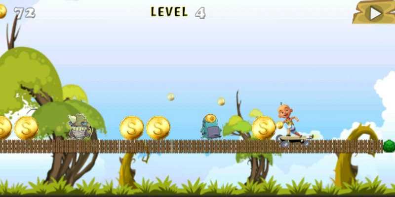 Emulate Android APK Upin Run Ipin Dash