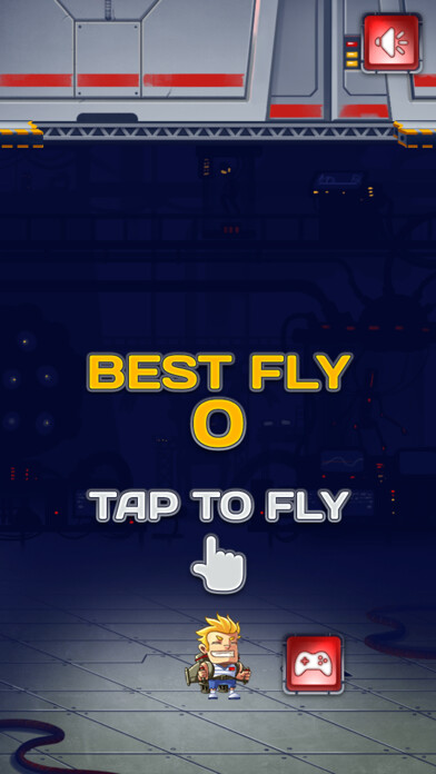 Emulate iPhone app Up Jetpack using MyAndroid