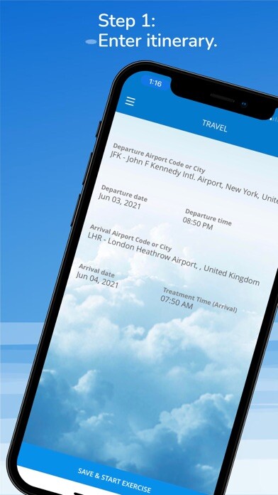 Emulate iPhone app Uplift - Travel Without Jetlag using MyAndroid Emulate iPhone app Uplift - Travel Without Jetlag using MyAndroid