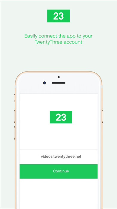 Emulate iPhone app Upload for TwentyThree using MyAndroid