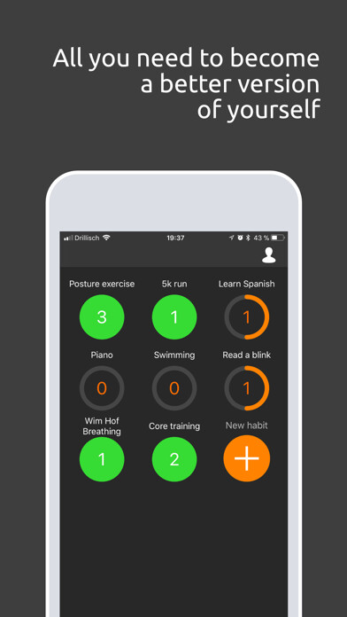 Emulate iPhone app uploop - habit tracking using MyAndroid Emulate iPhone app uploop - habit tracking using MyAndroid