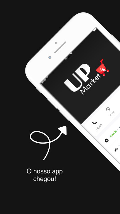 Emulate iPhone app Up Market using MyAndroid