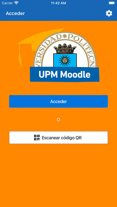 Emulate iPhone app UPM Moodle using MyAndroid