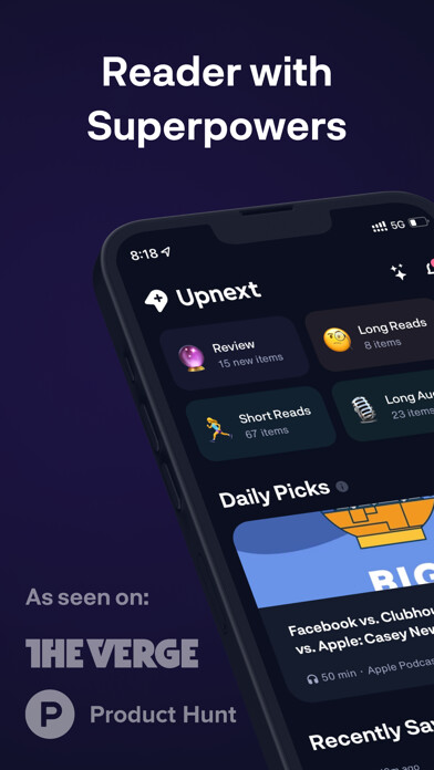 Emulate iPhone app Upnext: Read with Superpowers using MyAndroid Emulate iPhone app Upnext: Read with Superpowers using MyAndroid