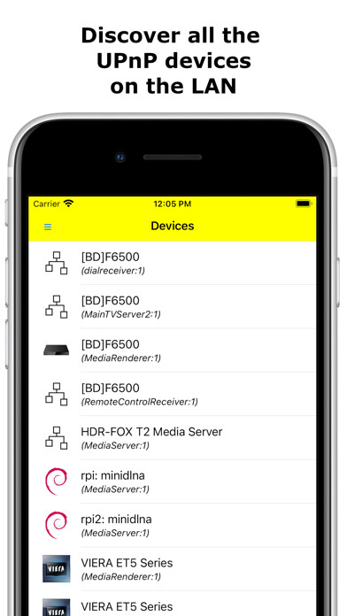 Emulate iPhone app uPnP Mate using MyAndroid Emulate iPhone app uPnP Mate using MyAndroid