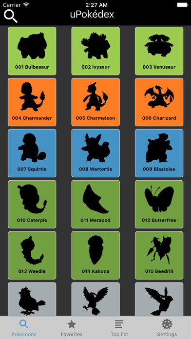 Emulate iPhone app uPokedex using MyAndroid Emulate iPhone app uPokedex using MyAndroid