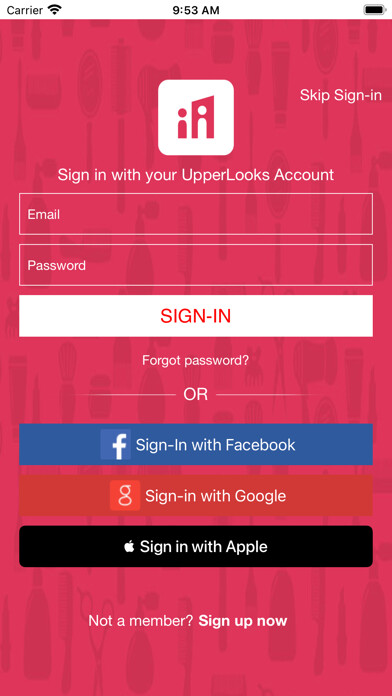 Emulate iPhone app UpperLooks using MyAndroid