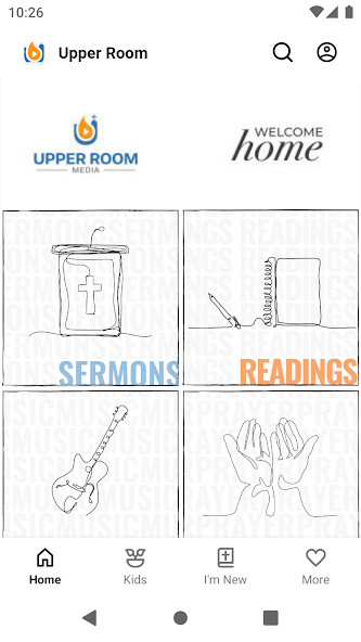 Emulate iPhone app Upper Room Media using MyAndroid Emulate iPhone app Upper Room Media using MyAndroid