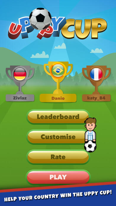 Emulate iPhone app Uppy Cup 2018 using MyAndroid