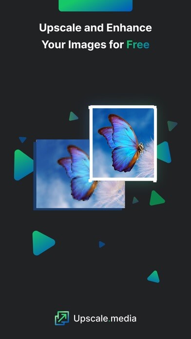 Emulate iPhone app Upscale.media using MyAndroid