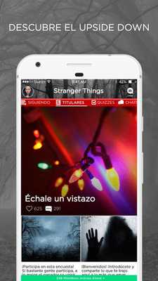 Emulate Android APK Upside Down Amino para Stranger Things