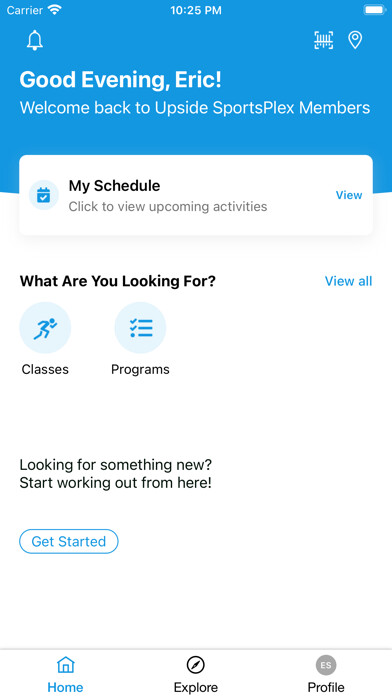 Emulate iPhone app Upside SportsPlex Members using MyAndroid Emulate iPhone app Upside SportsPlex Members using MyAndroid