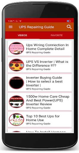 Run android online APK UPS Repairing Guide from MyAndroid or emulate UPS Repairing Guide using MyAndroid