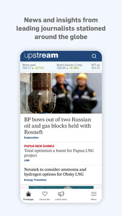 Emulate iPhone app Upstream News using MyAndroid Emulate iPhone app Upstream News using MyAndroid