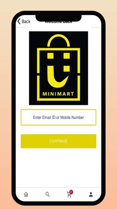 Emulate iPhone app Uptown Minimart UAE using MyAndroid Emulate iPhone app Uptown Minimart UAE using MyAndroid