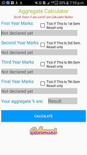 Run android online APK Uptu Aktu Percentage Calculator from MyAndroid or emulate Uptu Aktu Percentage Calculator using MyAndroid Run android online APK Uptu Aktu Percentage Calculator from MyAndroid or emulate Uptu Aktu Percentage Calculator using MyAndroid