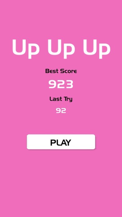 Emulate iPhone app UpUpUp - The flying arrow using MyAndroid