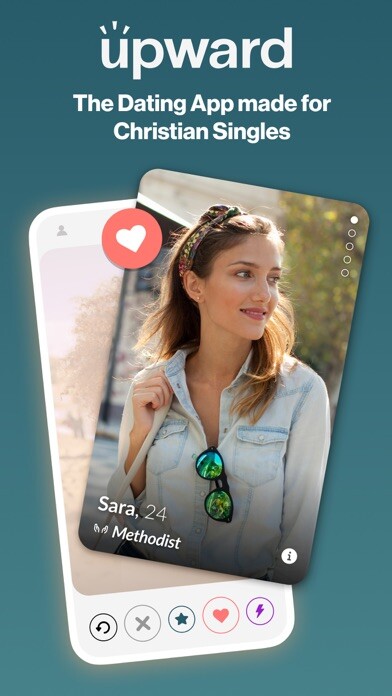 Emulate iPhone app Upward: Christian Dating App using MyAndroid