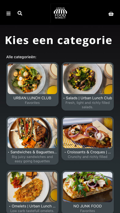 Emulate iPhone app Urban Food Market using MyAndroid Emulate iPhone app Urban Food Market using MyAndroid