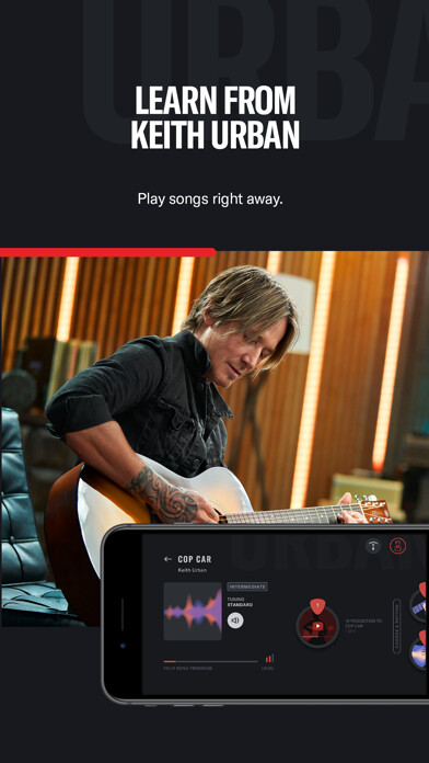 Emulate iPhone app URBAN Guitar using MyAndroid