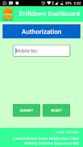 Run android online APK Urban Local Body Dashboard from MyAndroid or emulate Urban Local Body Dashboard using MyAndroid