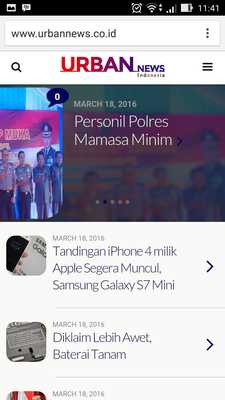 Emulate Android APK Urbannews.co.id