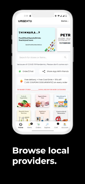 Run android online APK Urgento : Delivered in Minutes from MyAndroid or emulate Urgento : Delivered in Minutes using MyAndroid Run android online APK Urgento : Delivered in Minutes from MyAndroid or emulate Urgento : Delivered in Minutes using MyAndroid