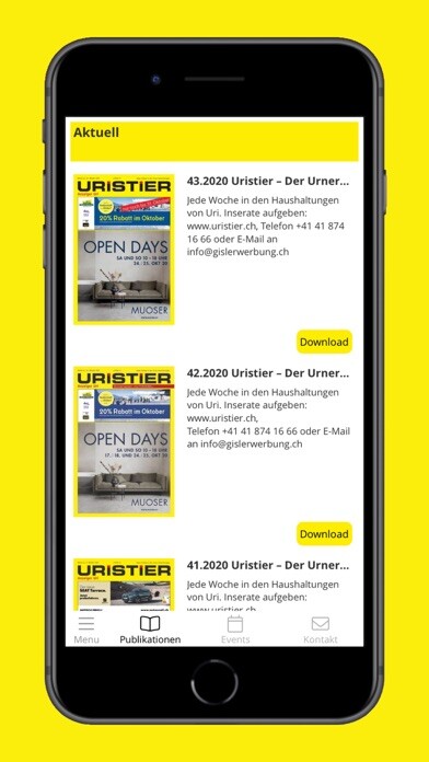 Emulate iPhone app Uristier using MyAndroid