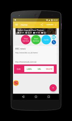 Emulate Android APK URL Pop