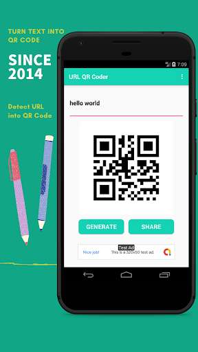 Emulate Android APK URL QR Coder