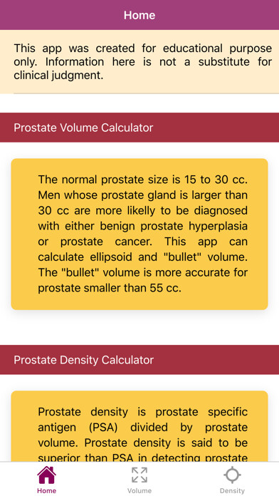 Emulate iPhone app Urology Prostate Calculator using MyAndroid Emulate iPhone app Urology Prostate Calculator using MyAndroid