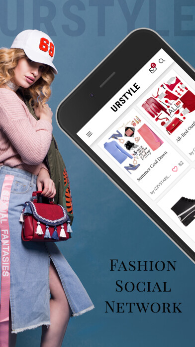 Emulate iPhone app URSTYLE Fashion Network using MyAndroid