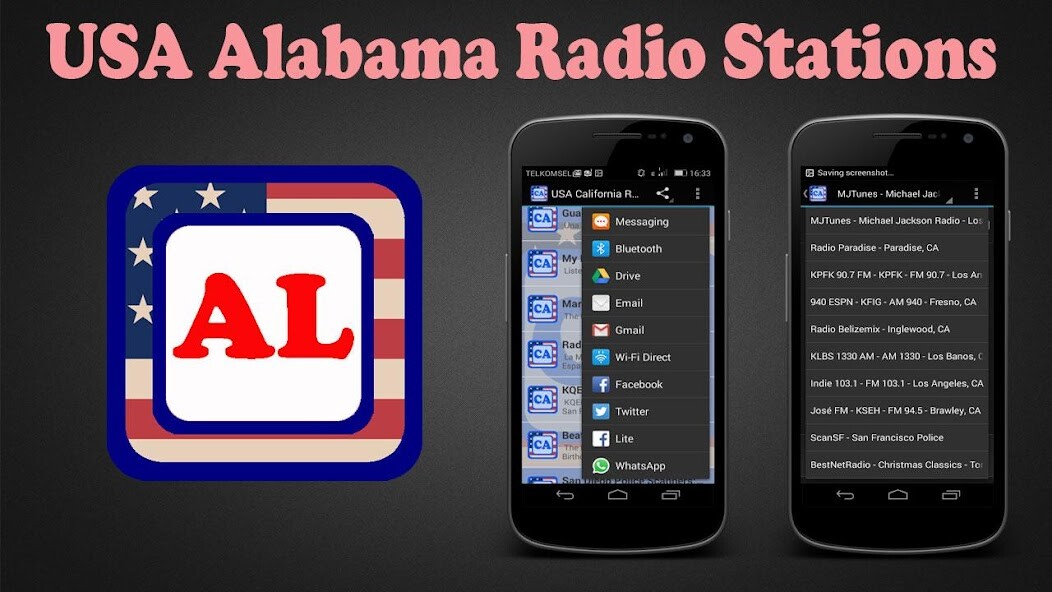 Run android online APK USA Alabama Radio Stations from MyAndroid or emulate USA Alabama Radio Stations using MyAndroid