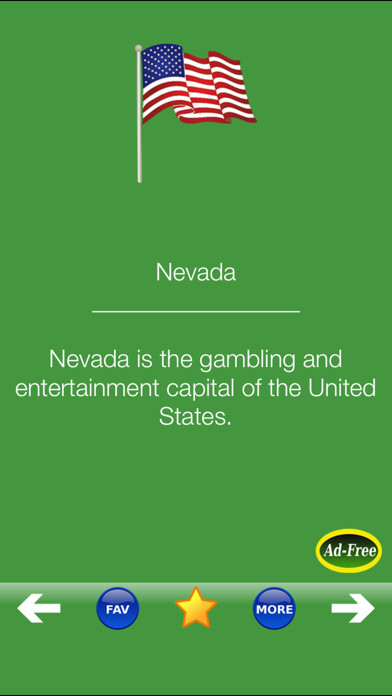 Emulate iPhone app USA America Fun Facts & Myths! using MyAndroid Emulate iPhone app USA America Fun Facts & Myths! using MyAndroid