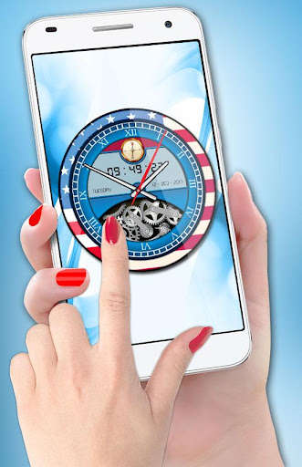 Run android online APK USA Analog Clock Live Wallpaper: US Flag Theme from MyAndroid or emulate USA Analog Clock Live Wallpaper: US Flag Theme using MyAndroid Run android online APK USA Analog Clock Live Wallpaper: US Flag Theme from MyAndroid or emulate USA Analog Clock Live Wallpaper: US Flag Theme using MyAndroid