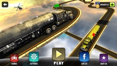 Emulate iPhone app USA Army Truck Simulator - Ramp Truck Driving Mod using MyAndroid