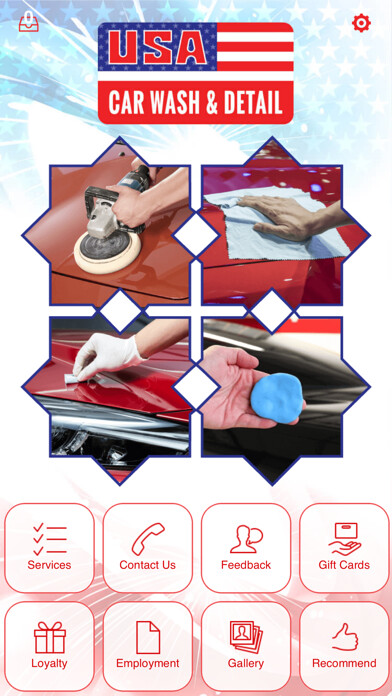 Emulate iPhone app USA Car Wash using MyAndroid
