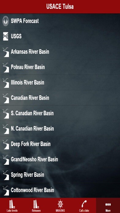 Emulate iPhone app USACE Tulsa using MyAndroid Emulate iPhone app USACE Tulsa using MyAndroid
