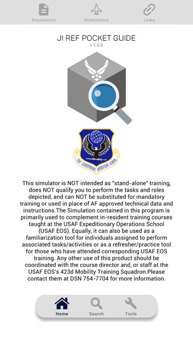 Emulate iPhone app USAF EOS JI Ref Pocket Guide using MyAndroid Emulate iPhone app USAF EOS JI Ref Pocket Guide using MyAndroid