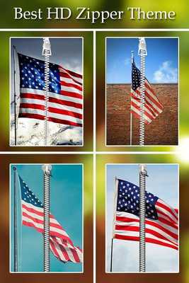 Emulate Android APK USA Flag Passcode Zipper Lock Emulate Android APK USA Flag Passcode Zipper Lock