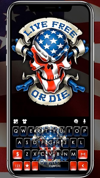 Run android online APK Usa Freedom Keyboard Theme from MyAndroid or emulate Usa Freedom Keyboard Theme using MyAndroid