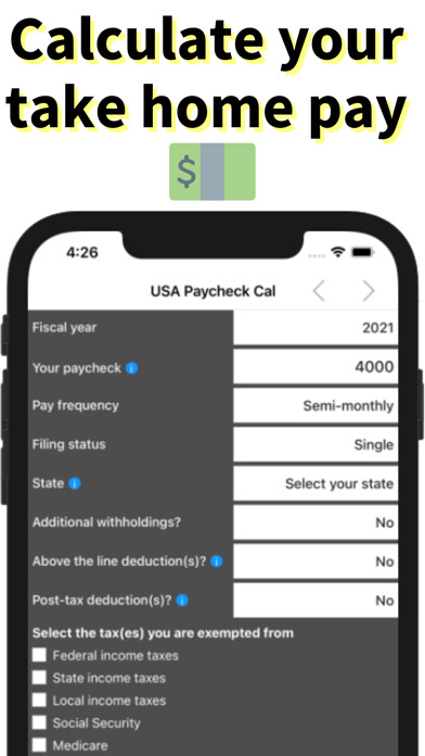 Run android online APK USA Paycheck Calculator from MyAndroid or emulate USA Paycheck Calculator using MyAndroid Run android online APK USA Paycheck Calculator from MyAndroid or emulate USA Paycheck Calculator using MyAndroid