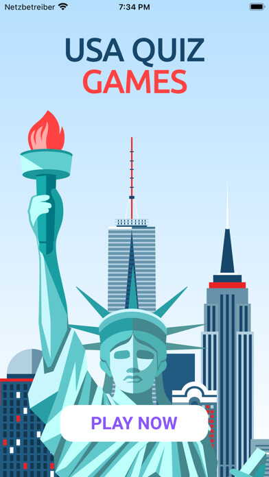 Emulate iPhone app USA Quiz Games using MyAndroid Emulate iPhone app USA Quiz Games using MyAndroid