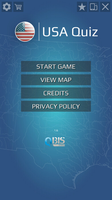 Emulate iPhone app USA Quiz (Qbis Studio) using MyAndroid Emulate iPhone app USA Quiz (Qbis Studio) using MyAndroid
